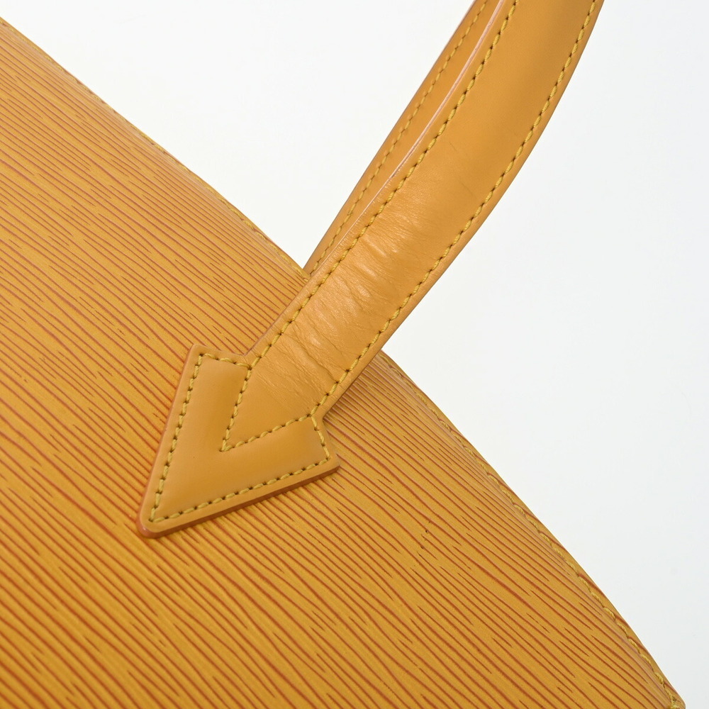 Louis Vuitton Leather Shopping Tassili Bag Yellow Jacques Shoulder Epi Saint - Picture 7 of 11